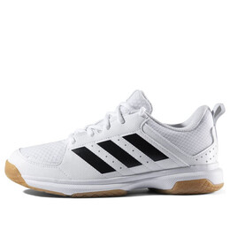 Кроссовки ligra 7 бадминтон Adidas, белый gz0069 | white/black/yellow