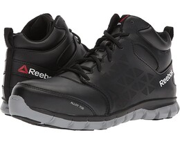 Кроссовки Sublite Cushion Work Mid EH Reebok Work, черный 9036928 | black