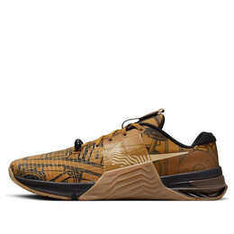 Кроссовки metcon 8 amp x Nike, коричневый dx5653-700 | brown/black