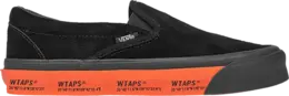 Кеды Vans WTAPS x Classic Slip-On LX Black Orange, черный vn0a45jk20e1 | black