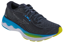 Кроссовки Mizuno Wave Skyrise 4, темно-серый/голубой/зеленый 3971309 | grau