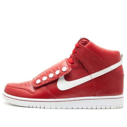 Кроссовки данк с высоким ремешком Nike, красный 415924-601 | red/white/black