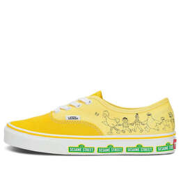 Кроссовки x sesame street authentic shoes 'yellow' Vans, желтый vn0009pvylw | yellow