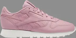 Кроссовки wmns classic leather 'infused lilac' Reebok, розовый gw3800 | pink