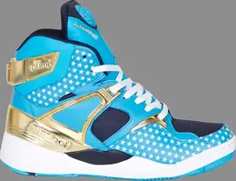 Лимитированные кроссовки major x the pump certified '25th anniversary' Reebok, синий m44258 | blue