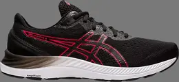 Кроссовки gel excite 8 4e wide 'black electric red' Asics, черный 1011b037 009 | black