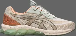 Кроссовки gel quantum 180 7 'light sage feather grey' Asics, серый 1201a711 020 | grey