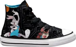 Кроссовки Converse Space Jam x Chuck Taylor All Star High PS Tune Squad, черный 372486f | black