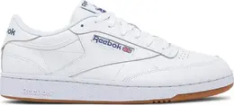 Кроссовки Reebok Club C 85, белый/синий ar0459 | white-blue