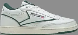 Кроссовки club c mid 2 'chalk dark green' Reebok, белый gz5719 | white