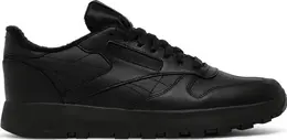 Кроссовки maison margiela x classic leather tabi 'black' Reebok, черный h04864 | black