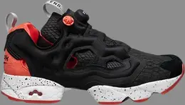 Кроссовки end. x instapump fury 'black salmon' Reebok, черный 000941 | black