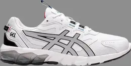 Кроссовки gel quantum 90 3 'white black grey' Asics, белый 1201a064 105 | white