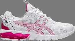 Кроссовки gel quantum 90 3 gs 'white pink rave' Asics, белый 1204a003 100 | white