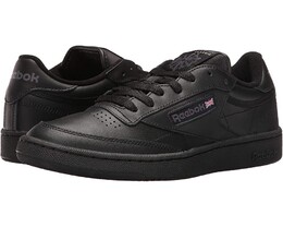 Мужские кроссовки Reebok Club C 85 Lifestyle, черный 8798702 | int/black/charcoal