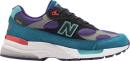Кроссовки New Balance 992 Made in USA 'Purple Teal', многоцветный m992tc | multi-color