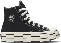 Кроссовки Converse Brain Dead x Chuck 70 High Black, черный 170549c | black
