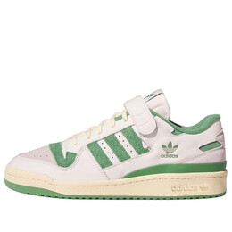 Кроссовки форум 84 низкие Adidas, белый ih5349 | cloud white / preloved green / easy yellow