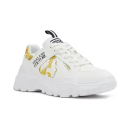 Кожаные кроссовки Versace, белый vr235m000076a100043 | bianco