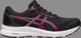 Кроссовки wmns gel contend 8 wide 'black pink rave' Asics, черный 000719 | black