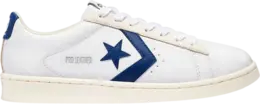 Кроссовки Converse Pro Leather Low White Rush Blue, белый 170649c | white