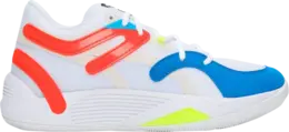 Кроссовки Puma TRC Blaze Court White Cherry Tomato, белый 376582 01 | white