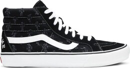 Кеды Vans Supreme x Sk8-Hi Black Hole Punch Denim, черный vn0a38z32dc | black