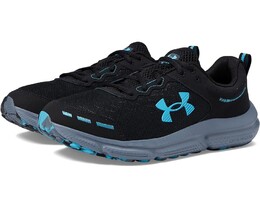 Кроссовки Under Armour Charged Assert 10, цвет Black/Black/Blue Surf 9815291 | black/black/blue surf