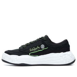 Кроссовки fm-15 x mihara canvas shoes 'black white' Fila, черный f12m224301fbk | black/white/green
