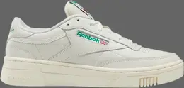 Кроссовки club c stacked 'classic white' Reebok, белый fw6252 | white