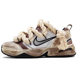 Кастомизированные кроссовки Nike Air Monarch 4 Chunky Sneakers Unisex, грифельно-серый 415445-102（team66-生巧脏脏包） | slate gray