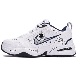 Кастомизированные кроссовки Nike Air Monarch 4 Unisex, голубой/белый 415445-102(teamthree-宇航员 白蓝) | blue/white