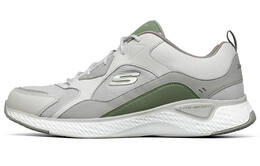 Кроссовки мужские Solar Fuse с низким верхом светло-серые Skechers 666153-ltgy