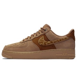 Кастомизированные кроссовки Nike Air Force 1 Skateboard Shoes Unisex, коричневый cj9179-200(team40-渡江海sbox) | tan