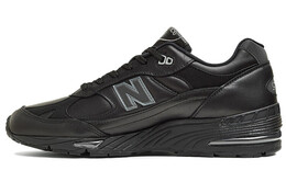 Кроссовки New Balance 991 Leather Black Grey Women's w991tk