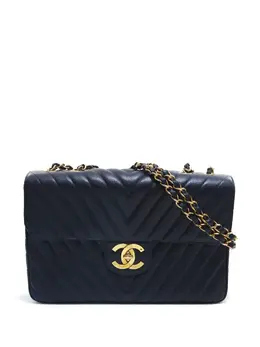CHANEL Pre-Owned: Чёрная сумка 
