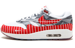 Кроссовки Nike Air Max 1 Unisex, белый/серый/красный ah7740-100