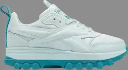 Кроссовки cardi b x classic leather v2 big kid 'whisper blue' Reebok, синий 0001299 | blue