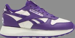 Кроссовки popsicle x wmns classic leather sp 'purple emperor' Reebok, фиолетовый 0001557 | purple