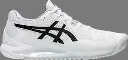 Кроссовки wmns gel resolution 8 'white black' Asics, белый 1042a072 101 | white