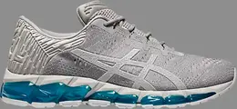 Кроссовки gel quantum 360 5 jacquard 'sheet rock island blue' Asics, серый 000538 | grey