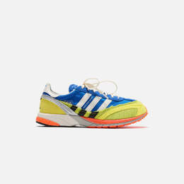 Кроссовки Adidas x Bad Bunny Adizero SL 72, цвет Blue/Core White/Shock Yellow aajq8757 | blue/core white/shock yellow