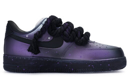Кроссовки Nike Air Force 1 Skateboard Shoes Men Low-Top Black Purple cw2288-111(team80-男款黑莓威士忌黑紫）