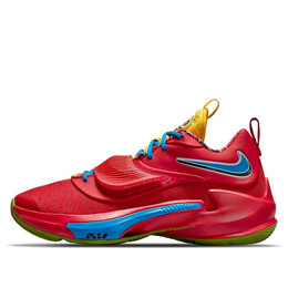 Кроссовки uno x zoom freak 3 nrg Nike, красный dc9364-600 | university red/black/white/green apple