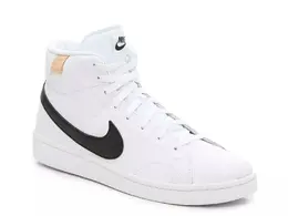 Кроссовки Nike Court Royale 2 Mid-Top — мужские, белые/черные 494982 | white/black