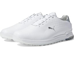 Кроссовки Puma Proadapt Alphacat Leather Golf Shoes, цвет Puma White/Puma Silver 9825697 | puma white/puma silver