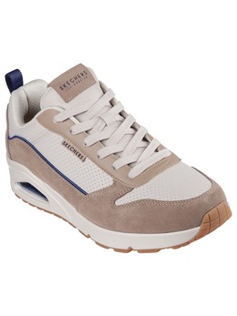 Кроссовки на шнуровке UNO Skechers, бежевый 5935840 | beige