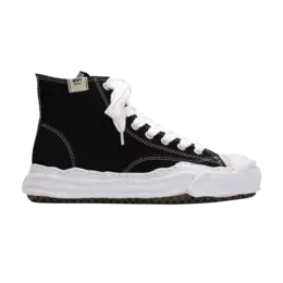 Кроссовки Maison Mihara Yasuhiro Hank OG Sole Canvas High 'Black', черный a05fw701 blk | black