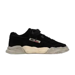 Кроссовки Maison Mihara Yasuhiro Parker OG Sole Combination Suede Low 'Black White', черный a13fw721 blk wht | black white