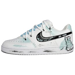 Кроссовки Nike Court Vision 1 Skateboard Shoes Men Low-Top White/lime Green dh2987-101(team145-青柠喜兔)
